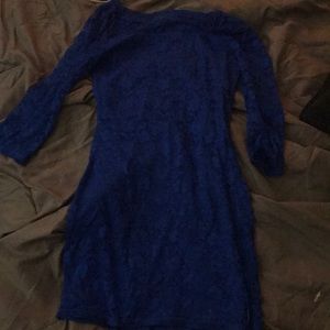 Blue dress